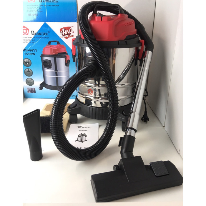 Пилосос контейнерний будівельний Domotec MS-4411/ 5163 4в1 (1 шт./яск)