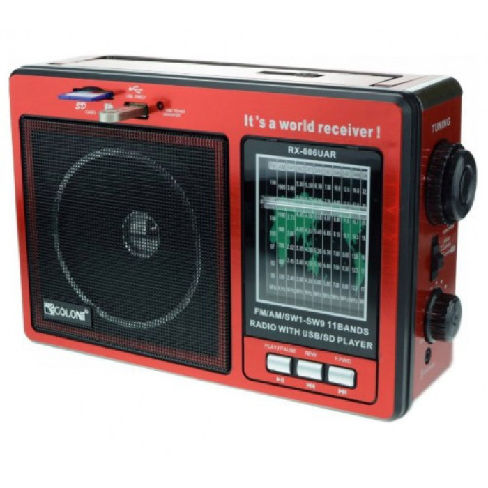 Радіоприймачі-GOLON-RX 006/ 0816 USB+SD (16 шт./яский)