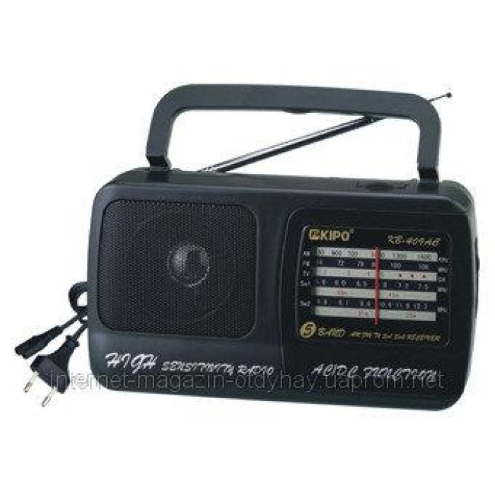Радіоприймачі-КIPO KB-409/ 1689 (40 шт./яскравий)