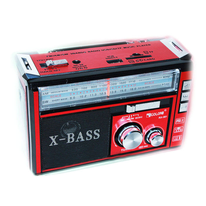 Радіоприймачі-GOLON-RX-381 USB+SD (36 шт./ярд.)