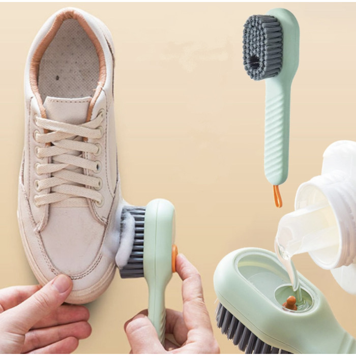 Багатофункціональна щітка для чищення з дозатором мийного засобу ART 8652