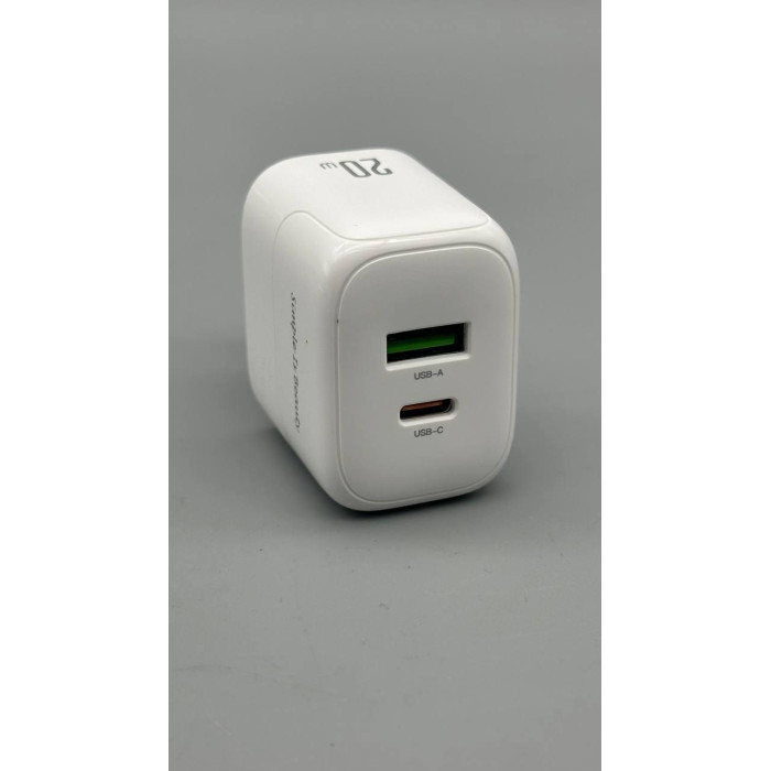 СЗУ XO. L137 PD20W/QC18W (1USB-A+1USB-C) (210)