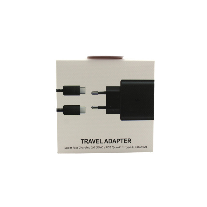 Адаптер USB с кабелем USB-TYPE C 45W/ 9176 Black Edition (250)