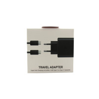 Адаптер USB с кабелем USB-TYPE C 45W/ 9176 Black Edition (250)