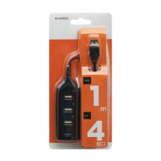 Хаб 4 порти USB2.0 XD4 HI-SPEED ART 1603 (120)