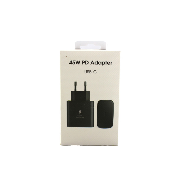 Мережеві зарядні пристрої USB 45W/ 9175 Black Edition (250)