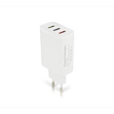 Зарядний пристрій 220В 2,4А USBx3 Travel Charger 27-222/ 7343 (500)