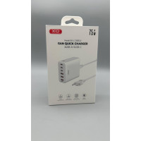 СЗУ XO. L133 75W GaN 3 USB +3 TYPE-C Desktop Fast Charger 1.5м (90)