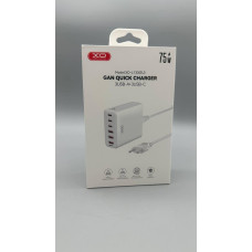 СЗУ XO. L133 75W GaN 3 USB +3 TYPE-C Desktop Fast Charger 1.5м (90)