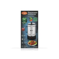 Шашличниця електрична вертикальна 3000Вт 6 шампурів BITEK BT-8612/ 6624 (6)