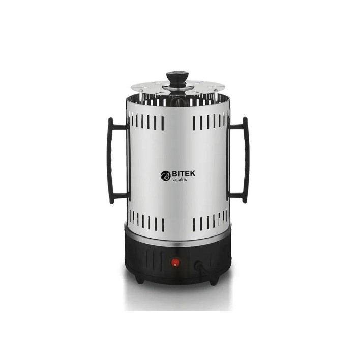 Шашличниця електрична вертикальна 3000Вт 6 шампурів BITEK BT-8612/ 6624 (6)