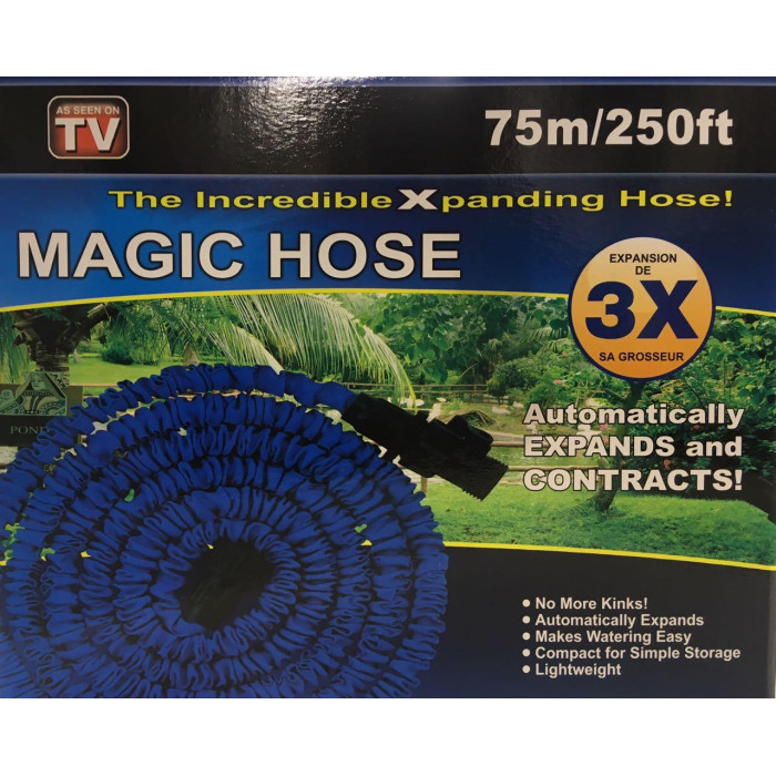 Шланг поливальний X HOSE 75m 250FT Steel/ 2142 (20)