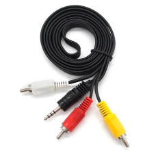 Кабель 3.5 jack-3RCA 1.5м ART 2299 (500)