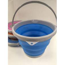 Відро 10 літрів туристичне складане Collapsible Bucket ART-7106 (40)