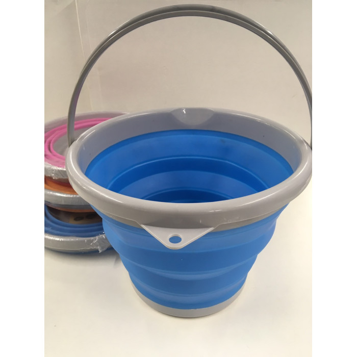 Відро 10 літрів туристичне складане Collapsible Bucket ART-7106 (40)