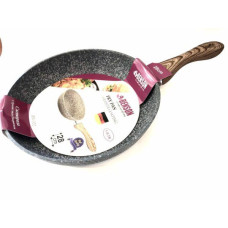 Сковорідка 28 см гранітне покр. з червоним BENSON BN-532 (6 шт.)