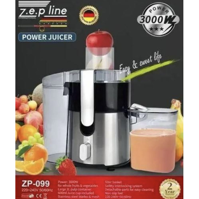 Соковижималка з потужністю 3000 W Zepline ZP-099 (4)