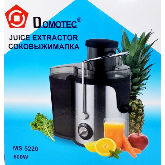 Соковижималка DOMOTEC MS-5220/3513 600 W (4 шт)