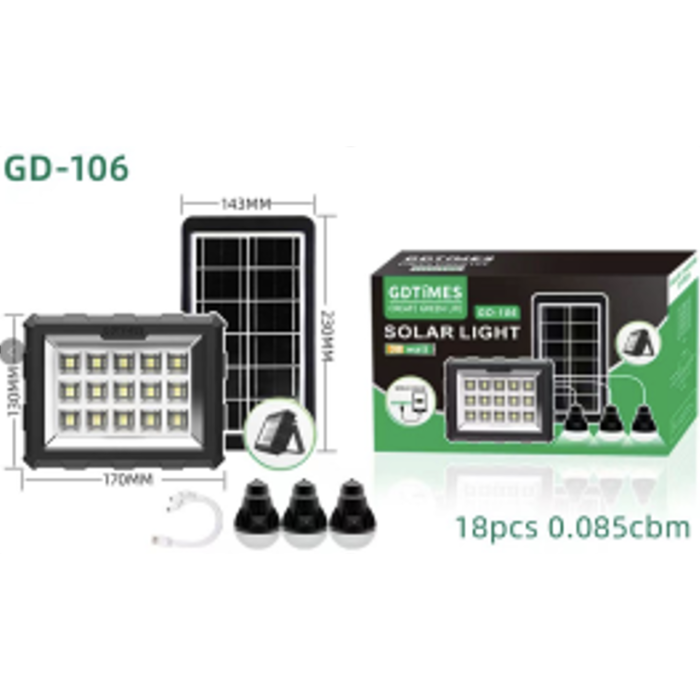 Сонячна система Solar Light GD TIMES GD 106 (18 шт./ясть)