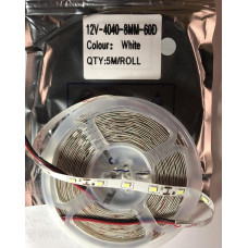Світлодіодна стрічка біла 5m 300 LED 12V-4040-8MM-60D (1000 шт/ясть)