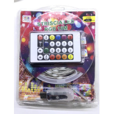 Світлодіодні стрічки з блютузом RGB USB 10 м, USB, 5,5 V, 5050 + мікрофон, музичний (100 шт./ясть)