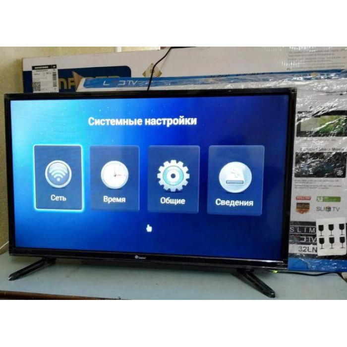 ТБ 32" Smart 81см з DVB-T2 тюнером ANDROID 14 RAM 1GB MEM 8GB+WIFI (1)