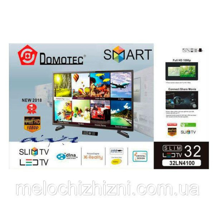 ТБ 32" Smart 81см з DVB-T2 тюнером ANDROID 14 RAM 1GB MEM 8GB+WIFI (1)