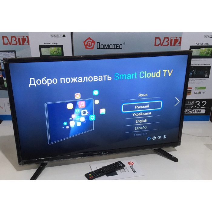 ТБ 32" Smart 81см з DVB-T2 тюнером ANDROID 14 RAM 1GB MEM 8GB+WIFI (1)