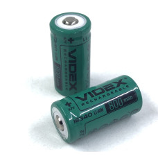 Акумулятори Videx 16340 на 800mAh