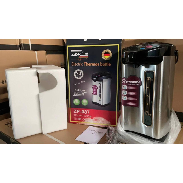 Термопот елексичний 6,8 л Zepline 1500 Вт ZP-087 (12)