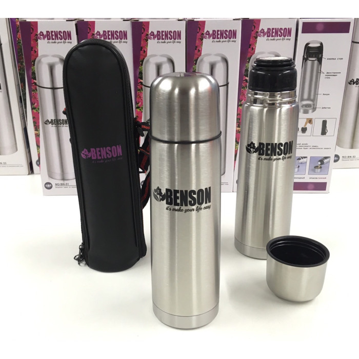 Вакуумний термос із неіржавкої сталі 500ML BN-051 (30 шт./яскравий)