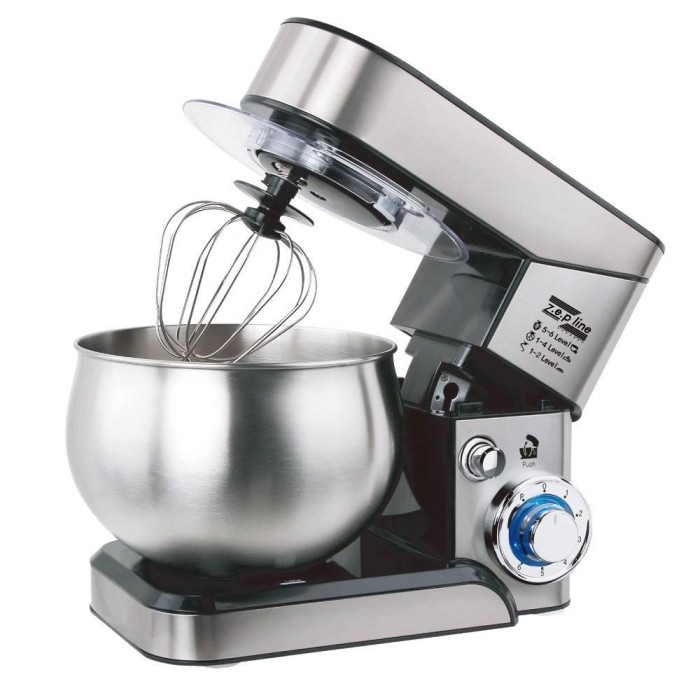 Кухонний тістоміс міксер 3в1 3500 Вт на 6 літрів ZP-105 (2)