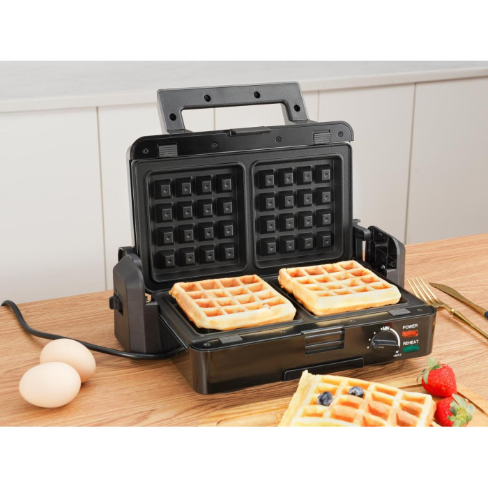 Вафельниця бутербродниця сендвічниця гриль електрична 4в1 DSP KC-1171