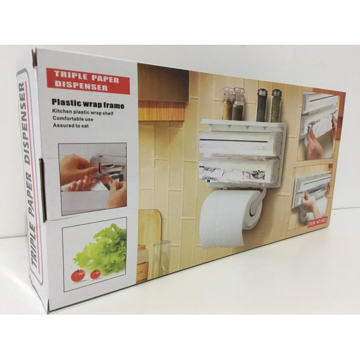 Кухонний диспенсер Kitchen Roll Triple Paper Dispenser ART-6888/ 5821 (24 шт)