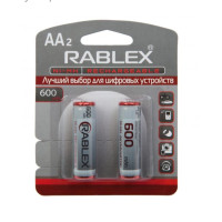 Акумулятори RABLEX HR6 RB-600 ( 1.2V / 600 mAh / Ni-MH / AA / блістер / 2 шт.)