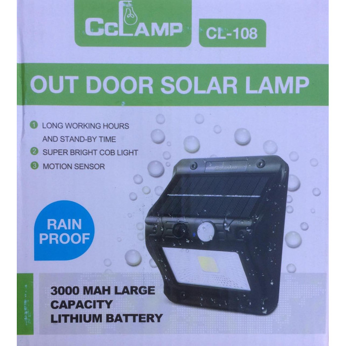 Лампа з датчиком світла для вхідних дверей WD 410/CL 108 (80 шт./ящ)