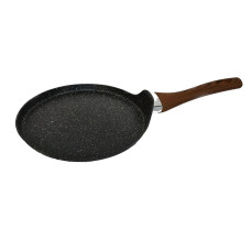 Сковорода для млинців 20 см мармурове покр. ручка під дерево BN 550 (12 шт/ящ)