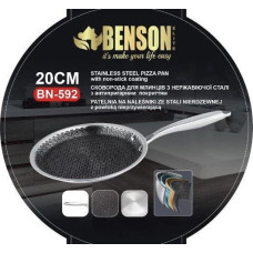 Сковорода для млинців 20 см із неіржавкої сталі професійна Антиприг BN-592 (10 шт./ящ)