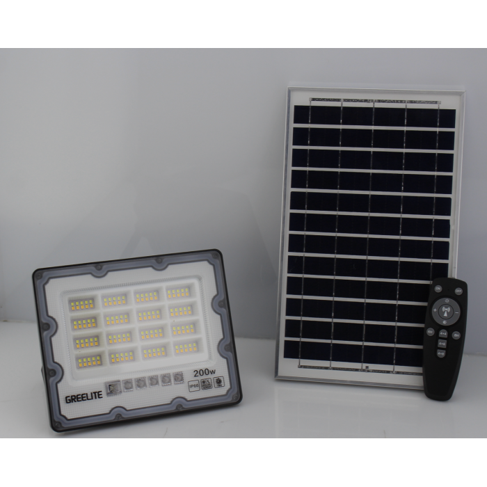 Вуличний ліхтар на стовп на сонячній панелі 200 W JX 007/8955 (10)