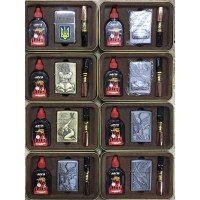 Запальничка ZIPPO 3 в 1 (бензин, мундштук) ART- 006/2001 (120)