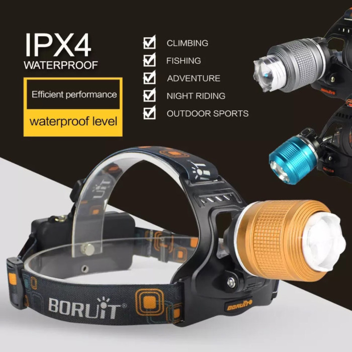 Налобний ліхтар Bailong Police BL-2199/ XQ-33 T6 (60 шт/ясть)