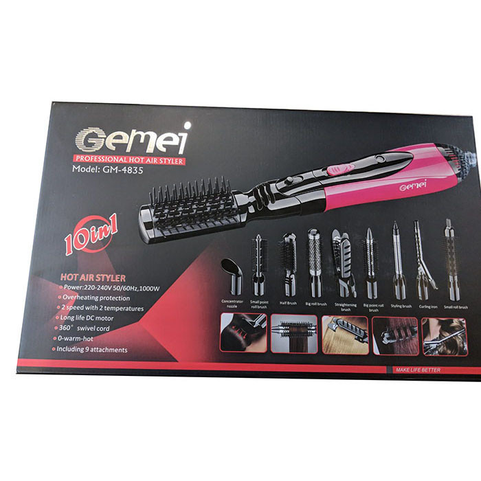 Фен для укладання волосся з насадками GM-4835 (12)