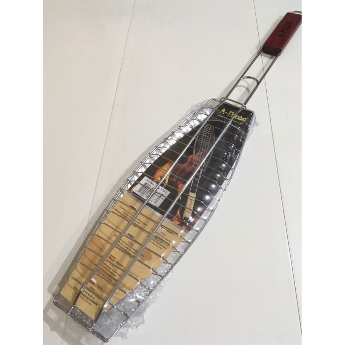 Решітка для риби гриля 36*12*3 см P-PLUS ART-1887 (24 шт.)