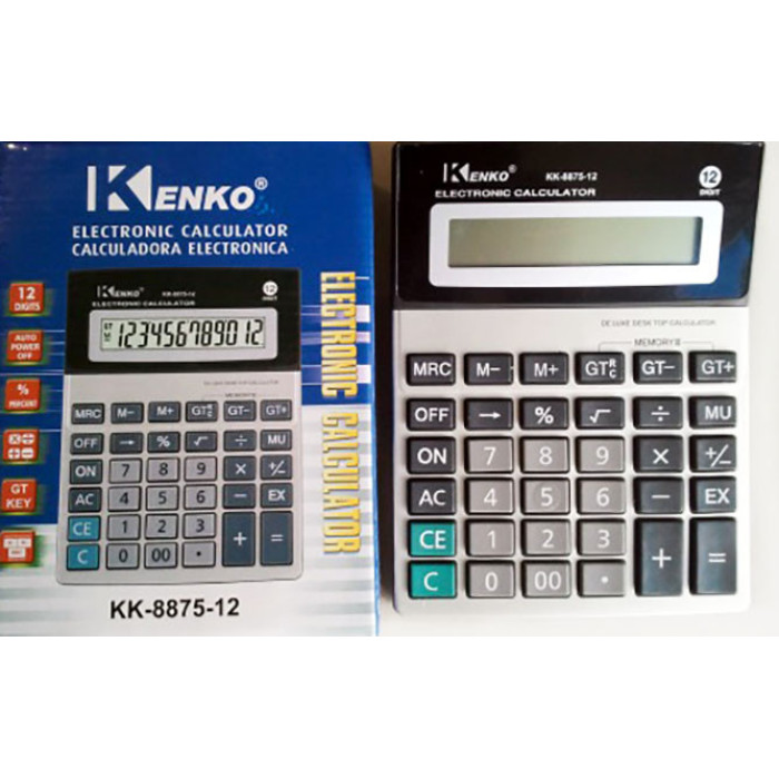 Калькулятор KEENLY KK-8875-12 (120 шт/ящ)