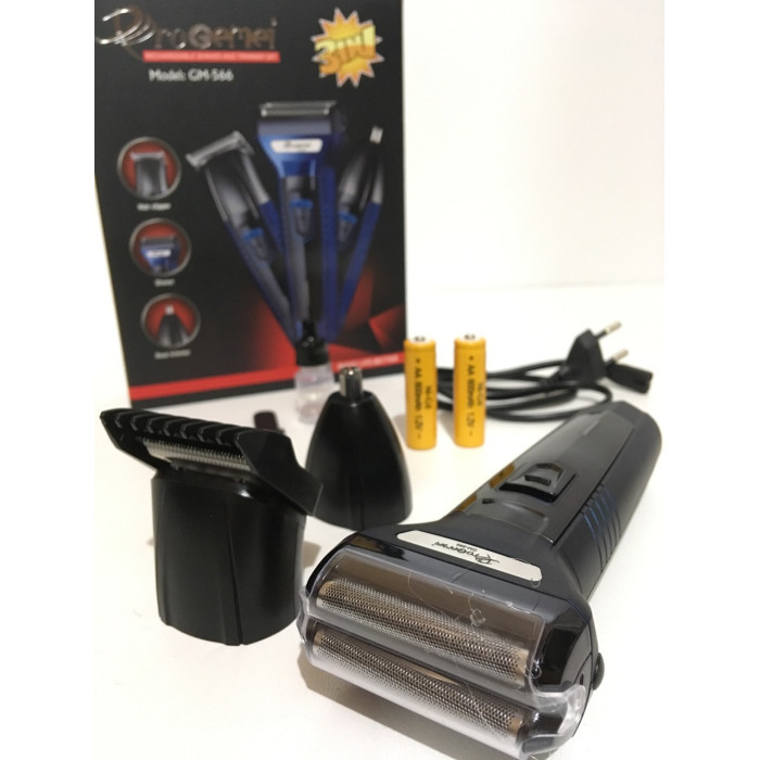 Машинка для стриження волосся Gemei GM-566 (60 шт./яскравий)