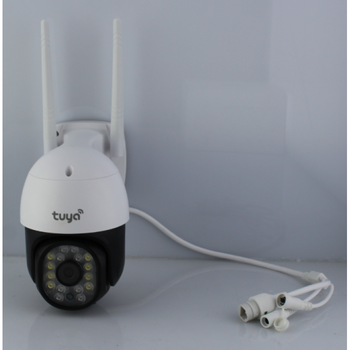 Камера CAMERA C18 TUYA APP Wi-Fi IP 360/90 3.0mp вулична ART 7985 (30 шт./ясть)