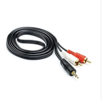 Кабель 4231/ 3013, 2AV x 3,5mm x 1.5m (500 шт/ ящ)