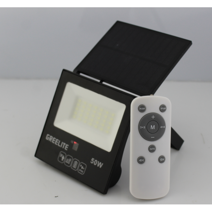 Вуличний ліхтар на стовп на сонячній панелі JX 010 50W/9021 (20)