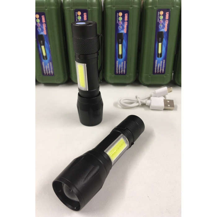Ліхтарик police BL-511/4814 XPE,zoom, ЗУ USB (240 шт./ясть)