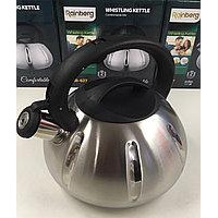 Чайник зі свистком Rainberg RB-627 Сталевий 3л RB-627 (12)